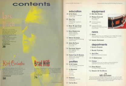 【アウトレット】「MODERN DRUMMER」 バックナンバー 1996年11月号