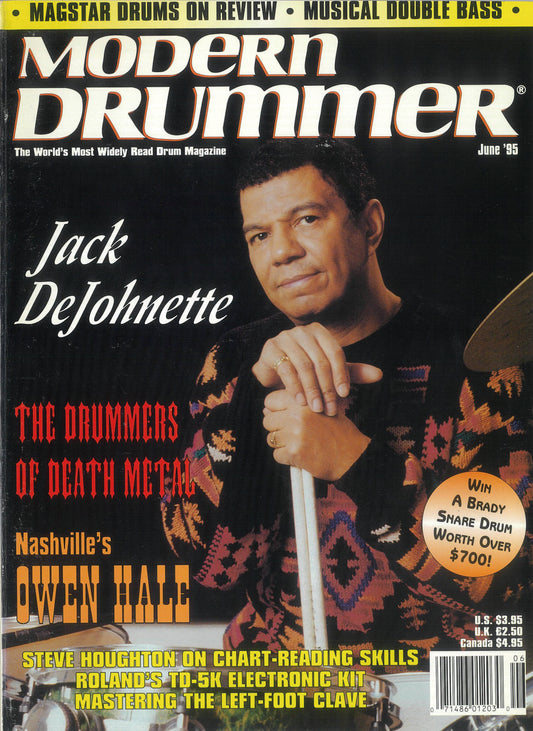 【アウトレット】「MODERN DRUMMER」 バックナンバー 1995年6月号