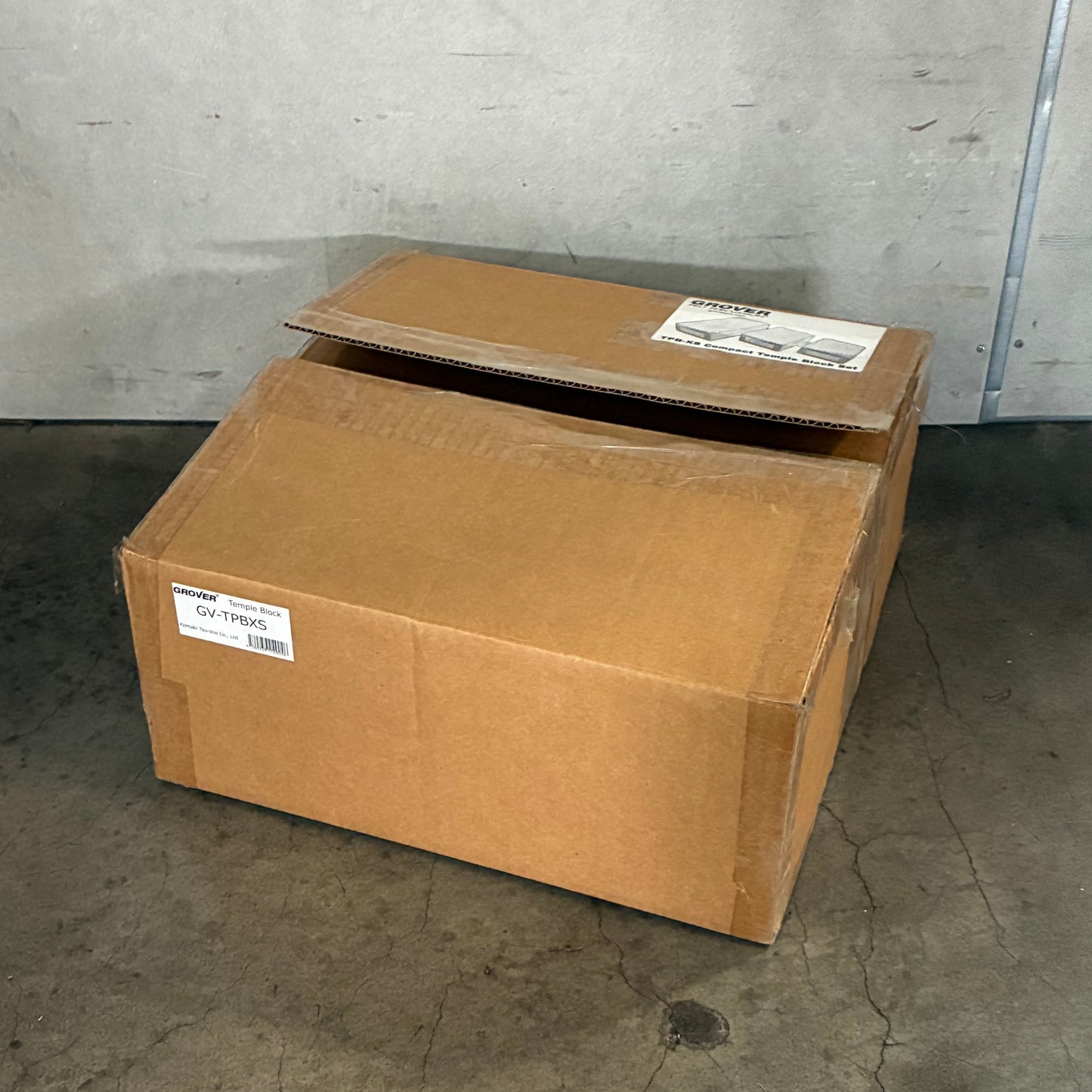 【アウトレット】GROVER GV-TPBXS テンプルブロック3連 ※B級品