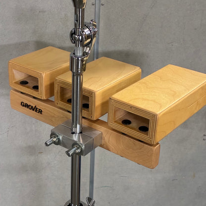 【アウトレット】GROVER GV-TPBXS テンプルブロック3連 ※B級品