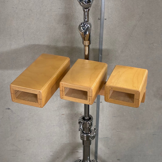 【アウトレット】GROVER GV-TPBXS テンプルブロック3連 ※B級品