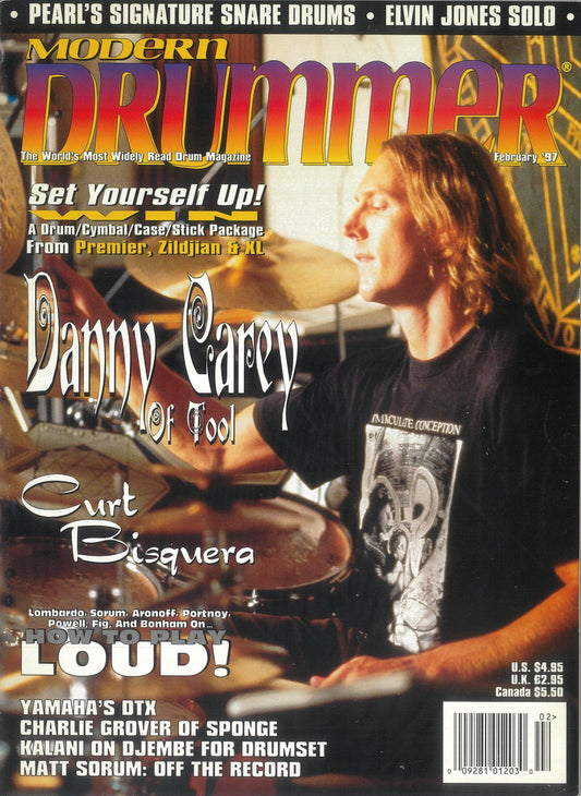 【アウトレット】「MODERN DRUMMER」 バックナンバー 1997年2月号