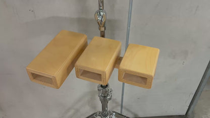 【アウトレット】GROVER GV-TPBXS テンプルブロック3連 ※B級品