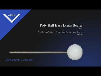 【アウトレット】VATER VBPY バスドラム・ペダル・ビーター［ポリエチレン・ボール］