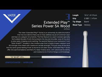【アウトレット】VATER EXTENDED PLAY パワー5A VEPP5AW